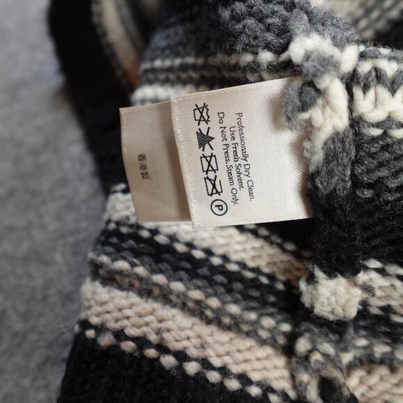 Vintage Eddie Bauer Sweater Womens Small Wool Blend Turtleneck Chunky Knit Wool - Picture 5 of 7